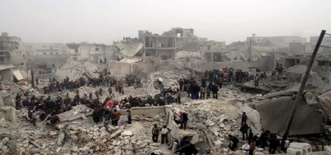 Halep'te yerleşim birimine Scud füzesi düştü: 47 ölü