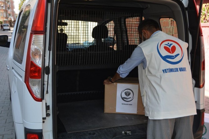 Weqfa Yetîman ji malbata êtîm re alîkarî kir