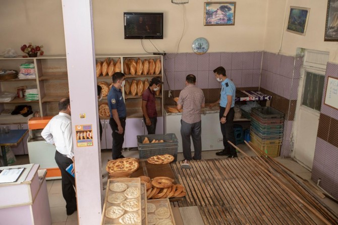 Van’da Covid-19 tedbirleri kapsamında denetim yapıldı