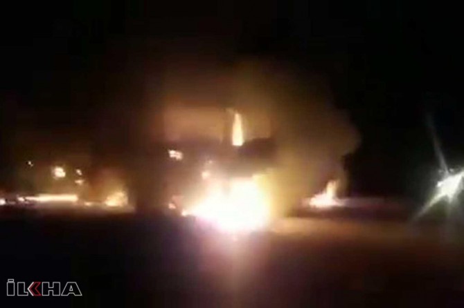 Li Iraqê 3 TIRên ku desteka lojîstîk dibirin ji artêşa Amerîka re hatin şewitandin