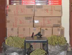 Viranşehir'de 17 kilo esrar yakalandı