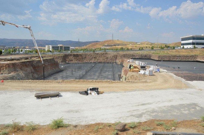 Siirt’te Veteriner Fakültesi Hayvan Hastanesi temel atma töreni yapıldı