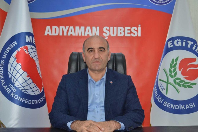 Eğitim-Bir-Sen Adıyaman Şube Başkanı Deniz: "15 Temmuz ihanete karşı koymanın destanıdır"