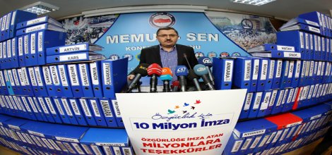 Kamuda başörtüsü için 12 milyon imza