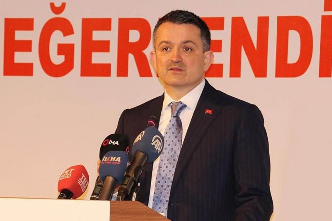 Bakan Pakdemirli: "2020 yılı fındık rekoltemizi, 665 bin ton olarak öngörüyoruz"