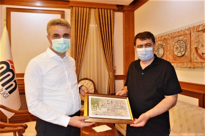 Ankara Valisi Şahin, Malatya Valisi Baruş’u ziyaret etti