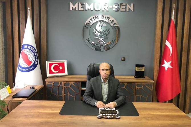 Eğitim Bir-Sen Mardin Şube Başkanı Değer: “Okulların personel ihtiyacı giderilmeli”