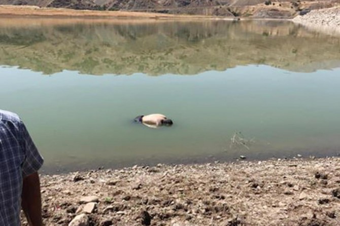 Keban Baraj Gölü'nde bir ceset bulundu
