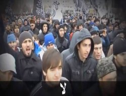 Dağıstan'da Esed karşıtı gösteri