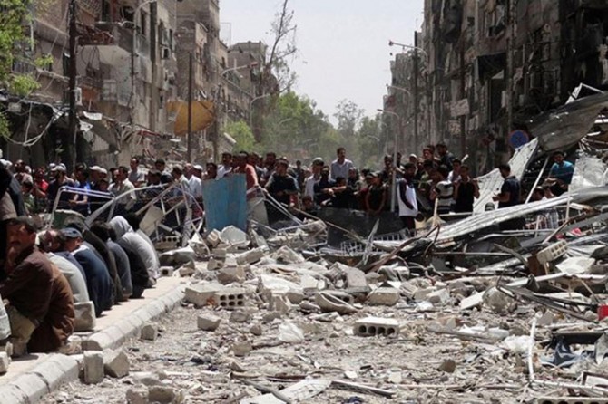 Hamas'tan, Yermuk Kampı'nı yeniden "imar" çağrısı