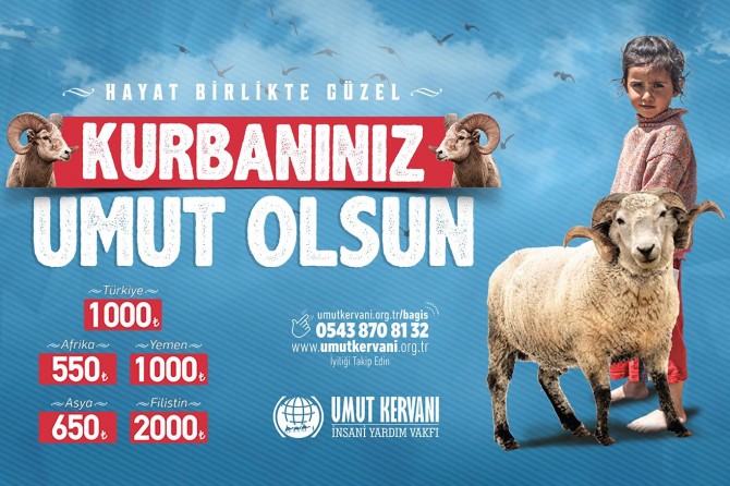 ​Umut Kervanı: Bu yıl hacda kesilemeyen kurbanları STK’lar üzerinden keselim