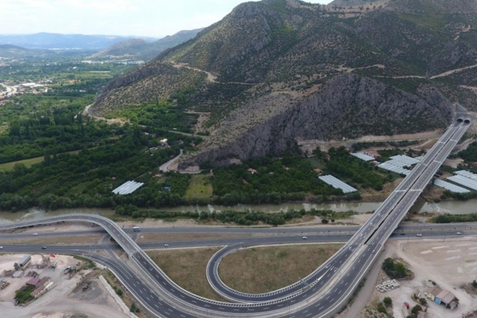 Amasya Çevre Yolu cumartesi günü açılıyor