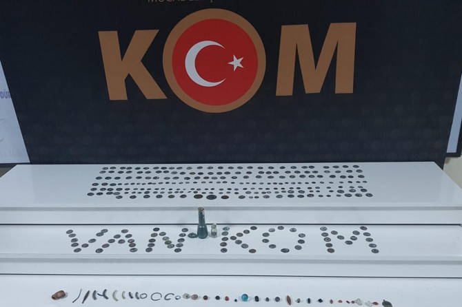 Van’da tarihi eser operasyonu