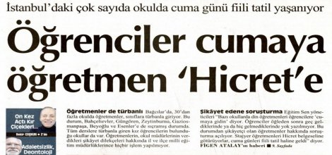 Faşist Gazete Muhbirlik Yapmaya Devam Ediyor!