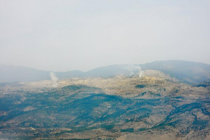 İşgalci siyonistler Lübnan sınırına saldırdı