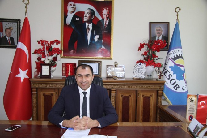 Van ESOB Başkanı Berge: “Bayram alışverişimizi yerel esnafımızdan yapalım.”