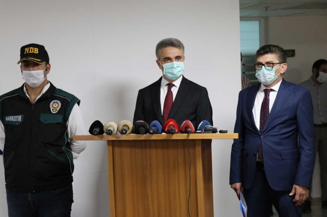 Malatya Valisi Baruş: "Malatya tarihinde ilk kez bu oranda eroin maddesi ele geçirildi"