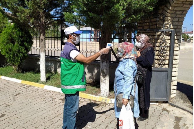 Mezarlıklarda Coronavirus tedbirleri artırıldı