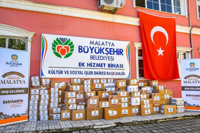 Malatya Büyükşehir Belediyesinden ilaç yardımı