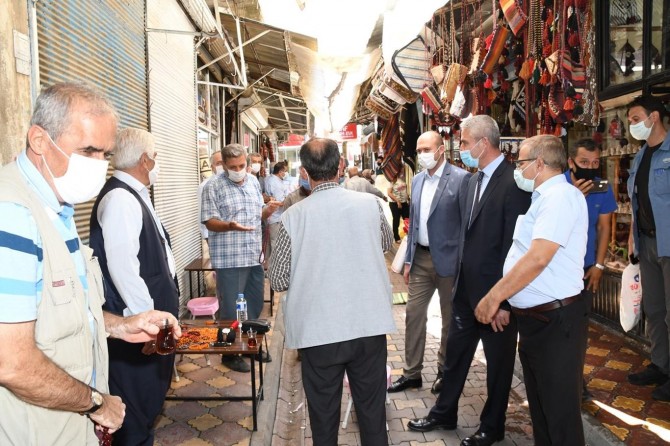 Adıyaman il genelinde eş zamanlı Coronavirus denetimi