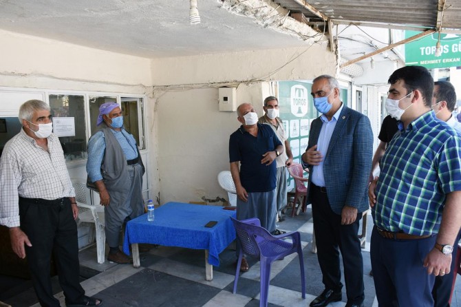 Hilvan’da Covid-19 ile mücadele seferberliği