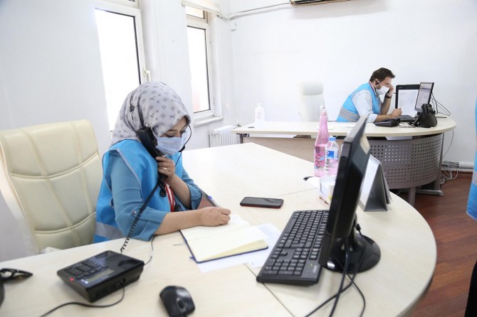 Gaziantep’te “Covid-19 Sağlık Destek Hattı” kuruldu