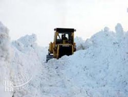 Bitlis'te Kar Esareti Bitmiyor