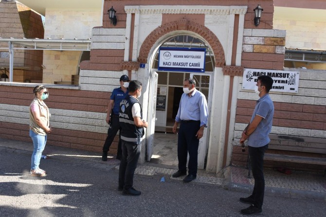 Hilvan'da denetimler devam ediyor