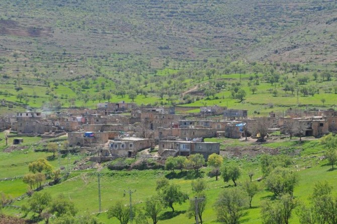 Gercüş'te bir ev karantinaya alındı