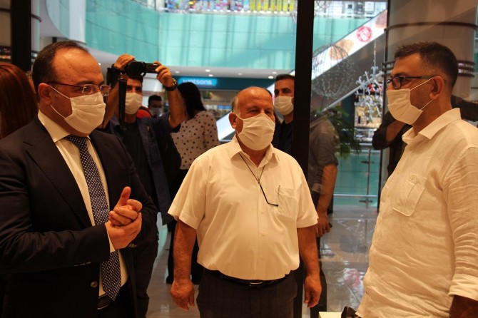 Vali Erkaya Yırık Covid-19’a karşı alınan tedbirleri yerinde denetledi