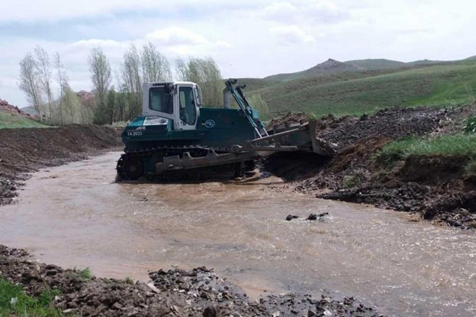 Van'da alınan tedbirlerle taşkın riskinin azaltılması hedefleniyor