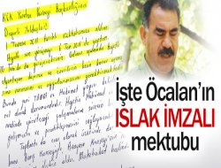 Öcalan'ın mektubunun orjinal hali