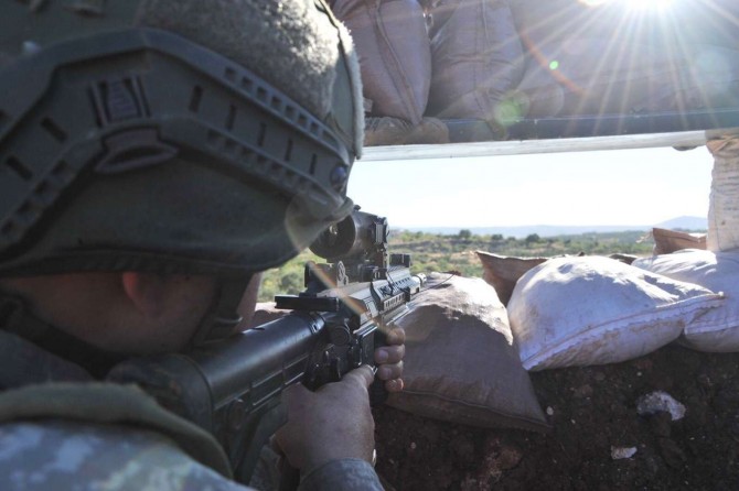 Fırat Kalkanı bölgesinde 1 PKK/YPG'li öldürüldü
