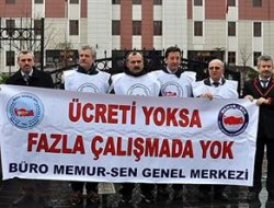 Memurlara fazla mesai