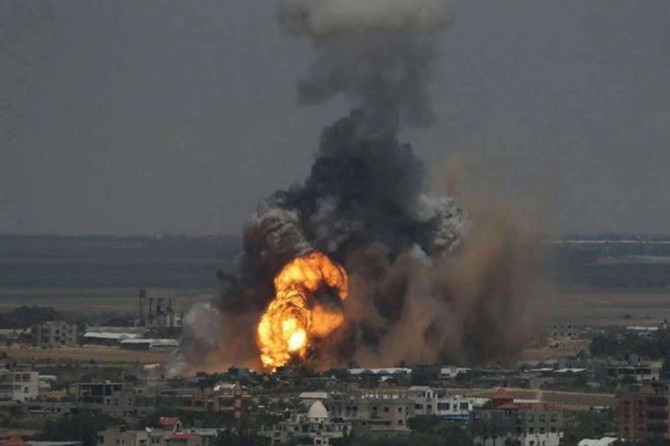 Rejîma îşxalê ya siyonîstan Xazzê bombebaran kir