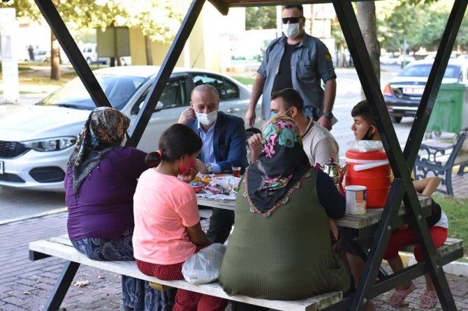 Şanlıurfa’da coronavirus denetimleri hafta sonu sosyal alanlarda devam etti