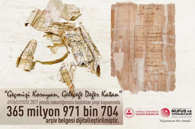 Bakan Soylu: "365 milyon 971 bin 704 arşiv belgesi dijitalleştirildi"