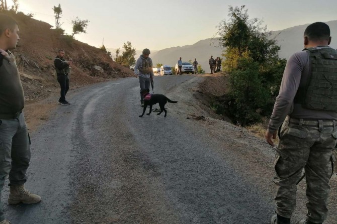 Bitlis'te ele geçirilen patlayıcı imha edildi