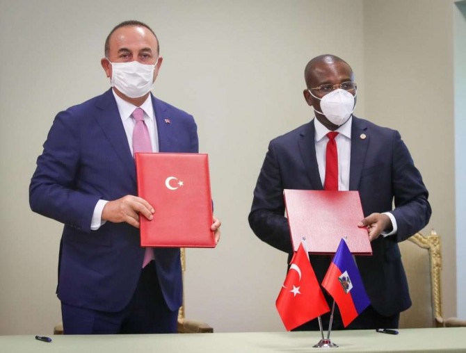 Türkiye ve Haiti arasında 7 anlaşma imzalandı