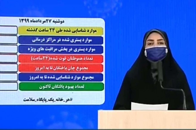 Iran's death toll from coronavirus rises to 19,804