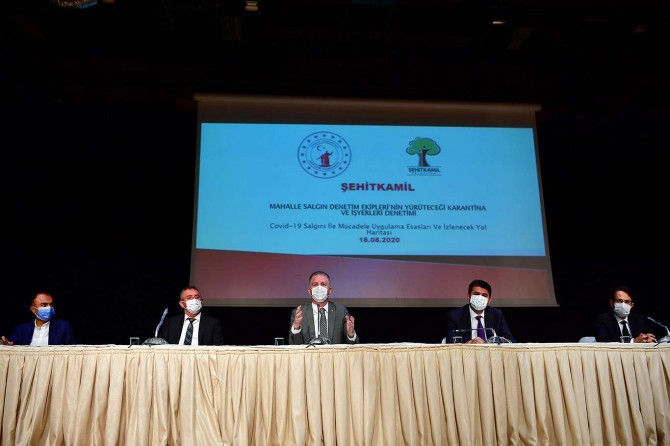 Gaziantep'te Mahalle Salgın Denetim Kurulu oluşturuldu