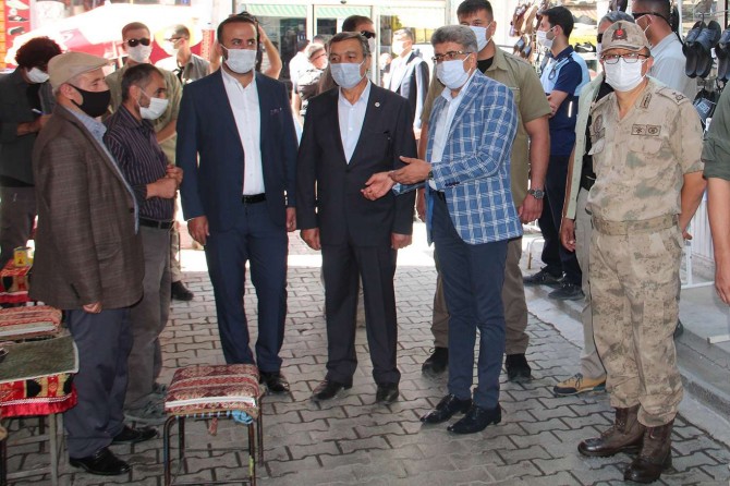 Van Valisi Bilmez Covid 19 denetimlerine devam ediyor