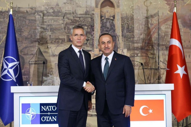 Bakan Çavuşoğlu ve NATO Genel Sekreteri Doğu Akdeniz'i görüştü