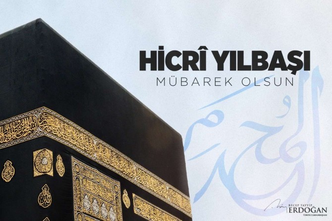 Cumhurbaşkanı Erdoğan'dan "Hicri Yeni Yıl" mesajı