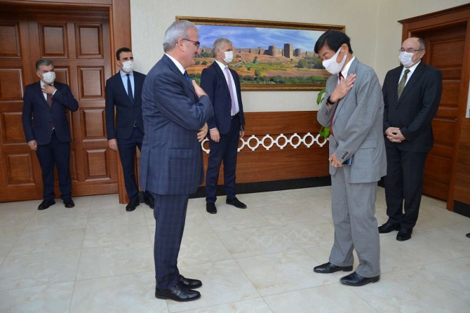 Japonya Büyükelçisi Akio Miyajima Diyarbakır’da