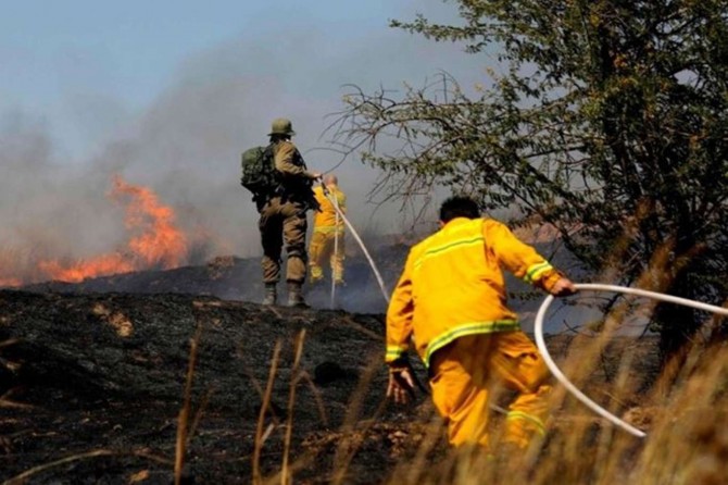 Filistin'in, siyonistler tarafından işgal edilmiş yerleşim birimlerinde yangın