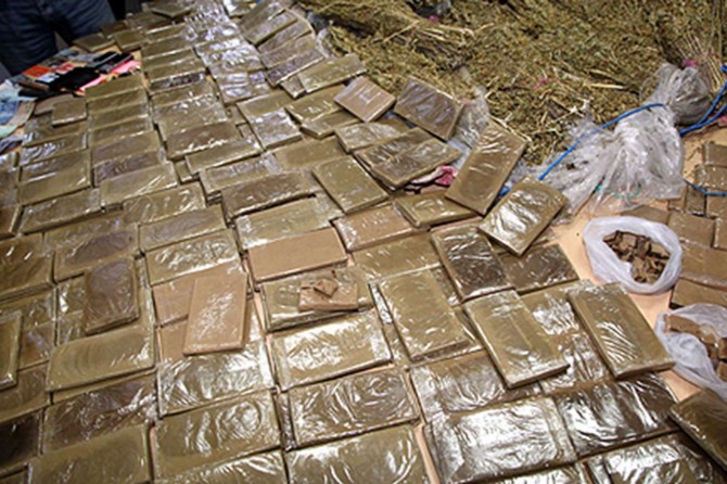 13 tons of cannabis seized in Morocco