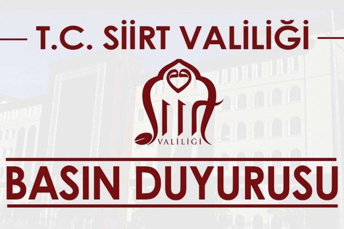 Siirt’te salgın denetim merkezi oluşturulmasına karar verildi