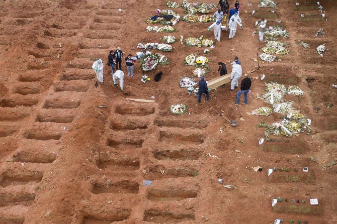 Brezilya, Hindistan ve Meksika'da son 24 saatte Covid-19 kaynaklı 2 bini aşkın ölüm