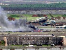 Suriye: ÖSO askeri helikopteri düşürdü